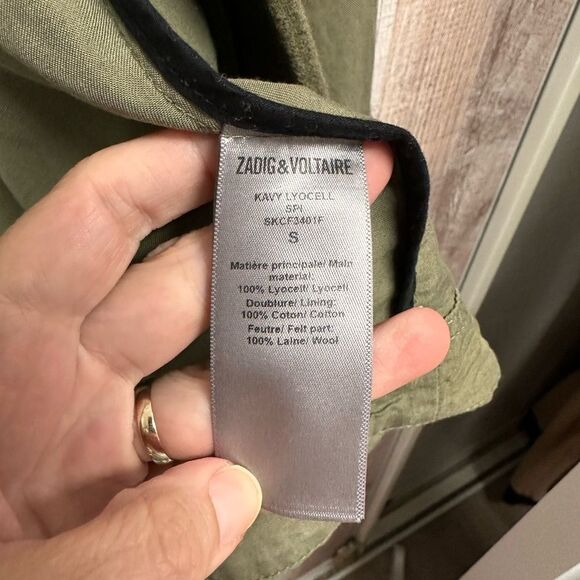 Zadig & Voltaire Kavy Lyocell jacket - Picture 8 of 8